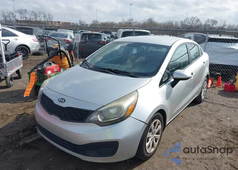 2012 Kia Rio Lx z USA, uszkodzony, nr VIN KNADM4A33C6077935